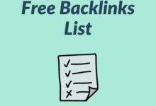 Photo of Free Backlinks List