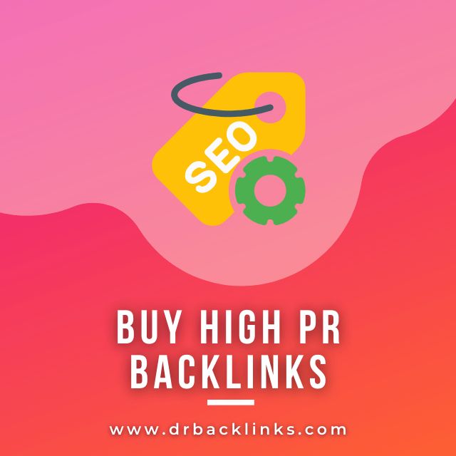 Buy High PR Backlinks